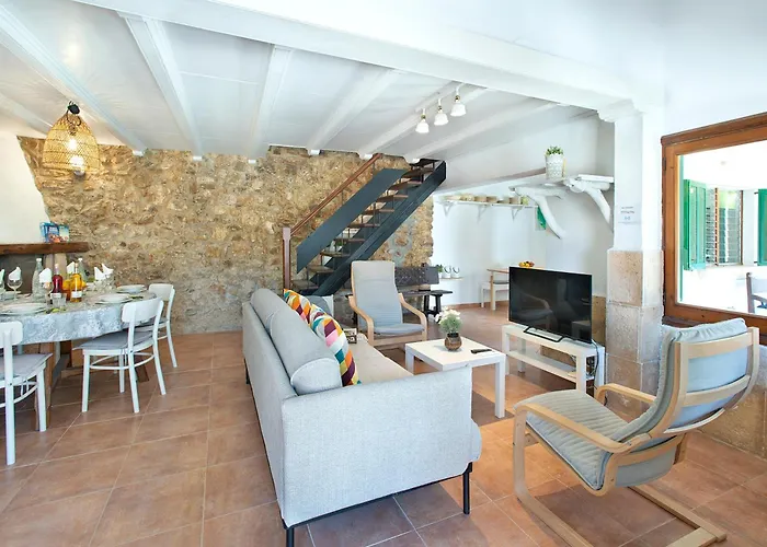 Owl Mairata - Great Garden And Pool Villa Pollenca